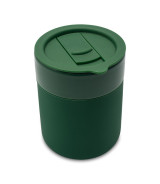 Kubek ceramiczny Caldo 370 ml, ciemny zielony