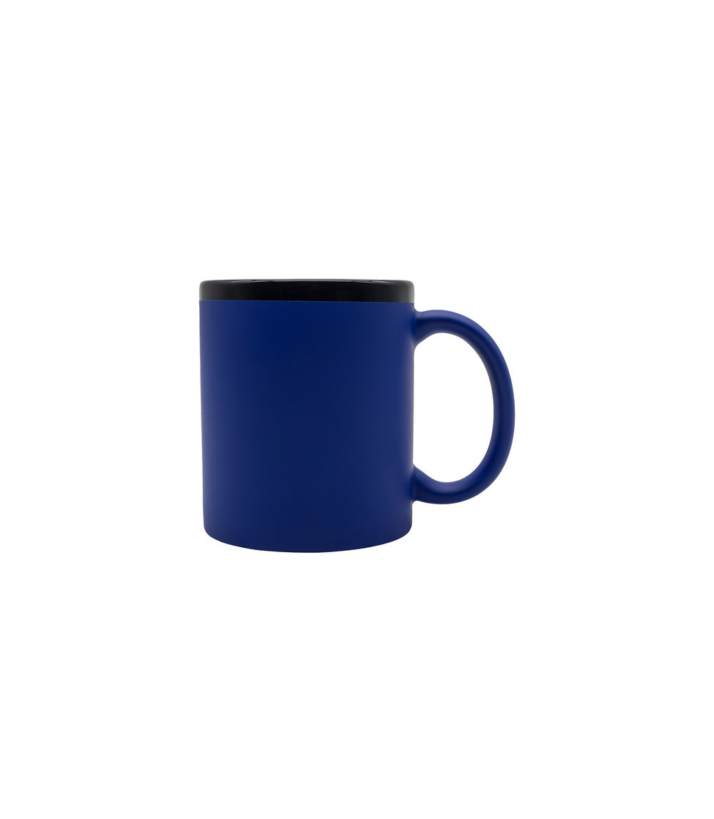 Kubek ceramiczny Velluto 350 ml, niebieski