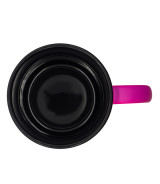Kubek ceramiczny Velluto 350 ml, magenta