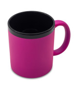 Kubek ceramiczny Velluto 350 ml, magenta