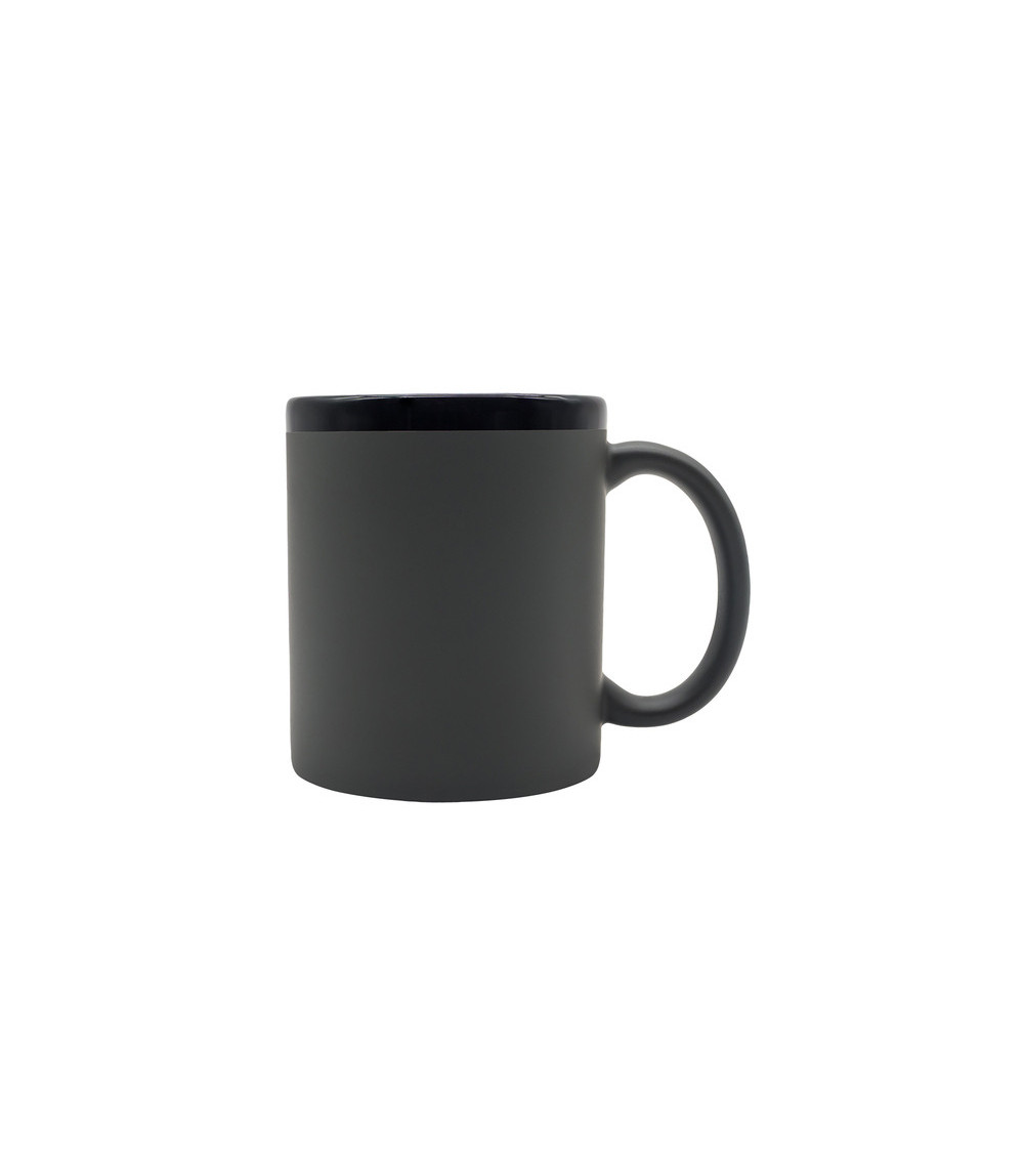 Kubek ceramiczny Velluto 350 ml, szary