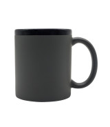Kubek ceramiczny Velluto 350 ml, szary