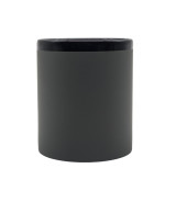 Kubek ceramiczny Velluto 350 ml, szary