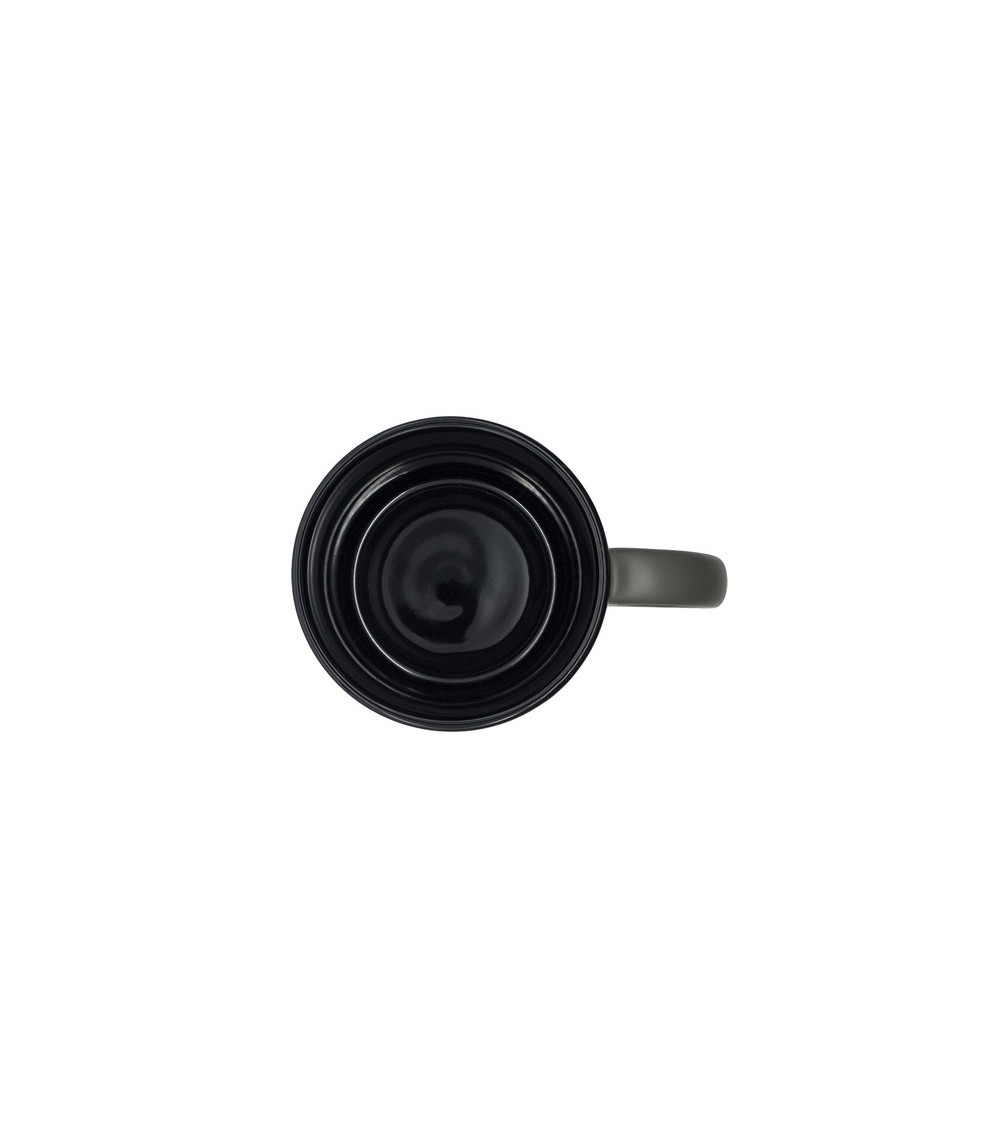 Kubek ceramiczny Velluto 350 ml, szary