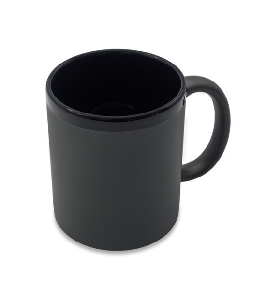 Kubek ceramiczny Velluto 350 ml, szary