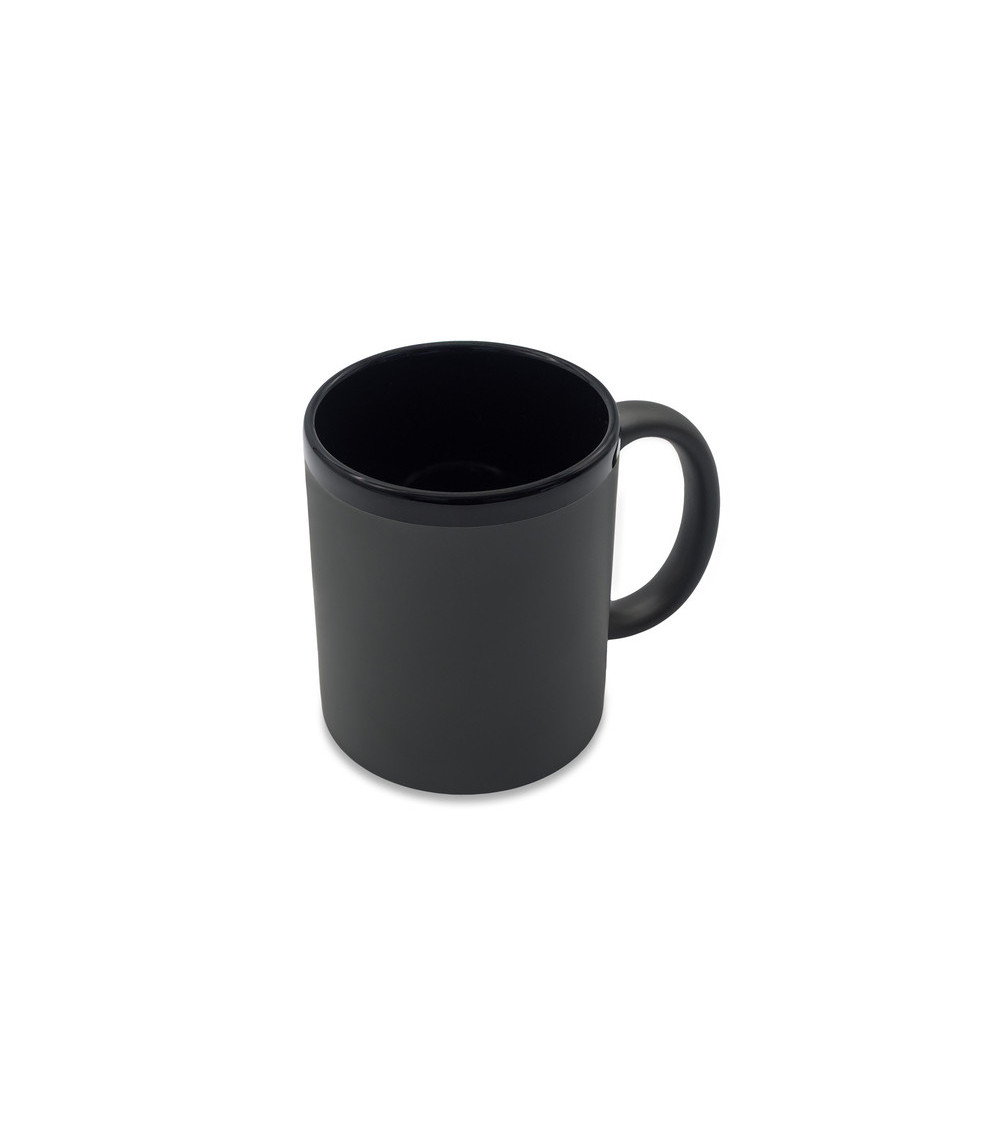 Kubek ceramiczny Velluto 350 ml, szary