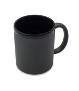 Kubek ceramiczny Velluto 350 ml, szary