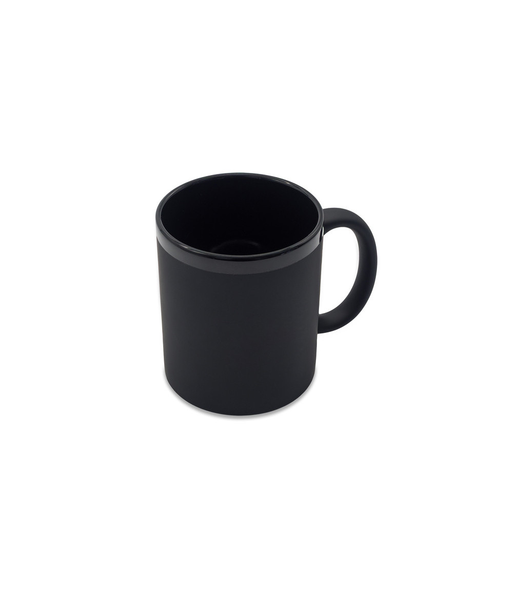Kubek ceramiczny Velluto 350 ml, czarny
