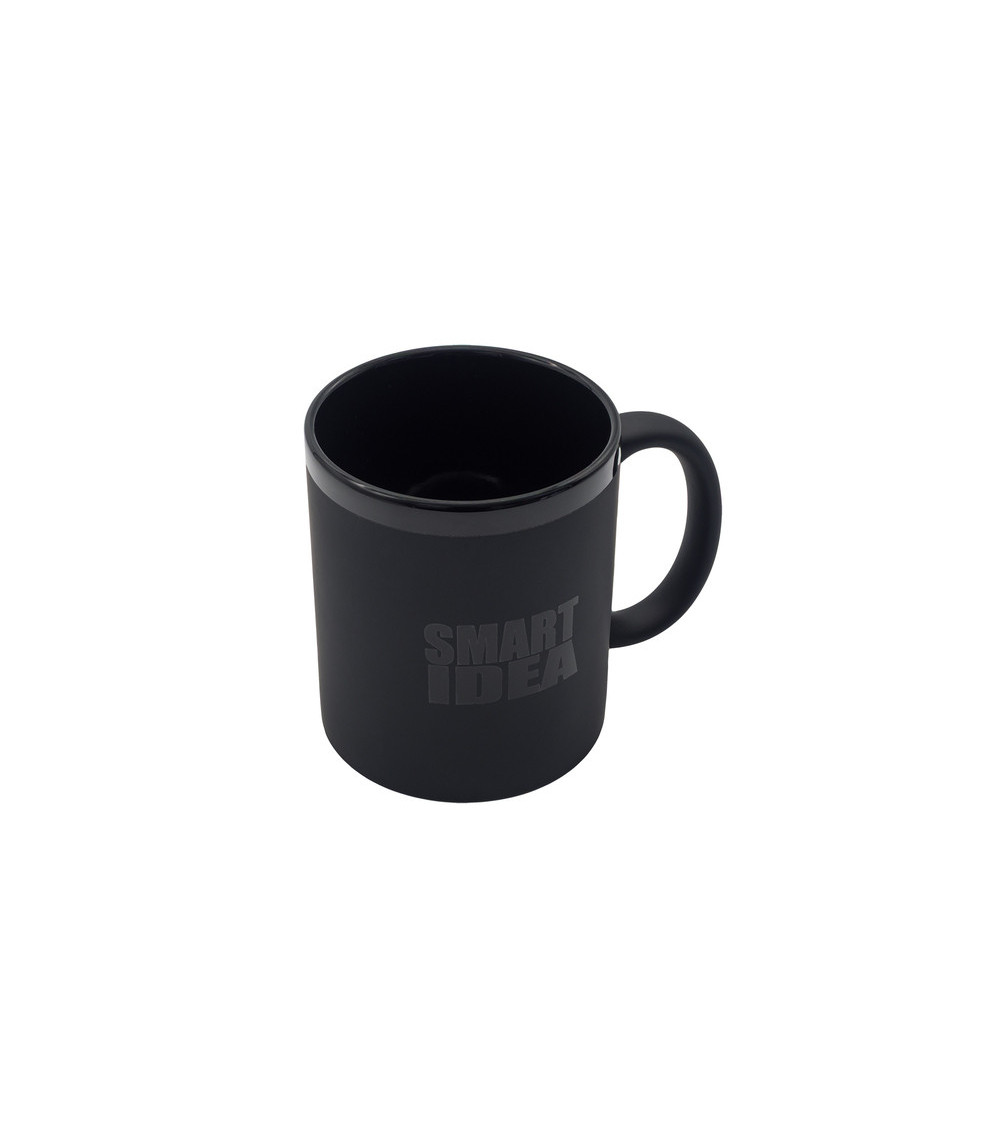 Kubek ceramiczny Velluto 350 ml, czarny