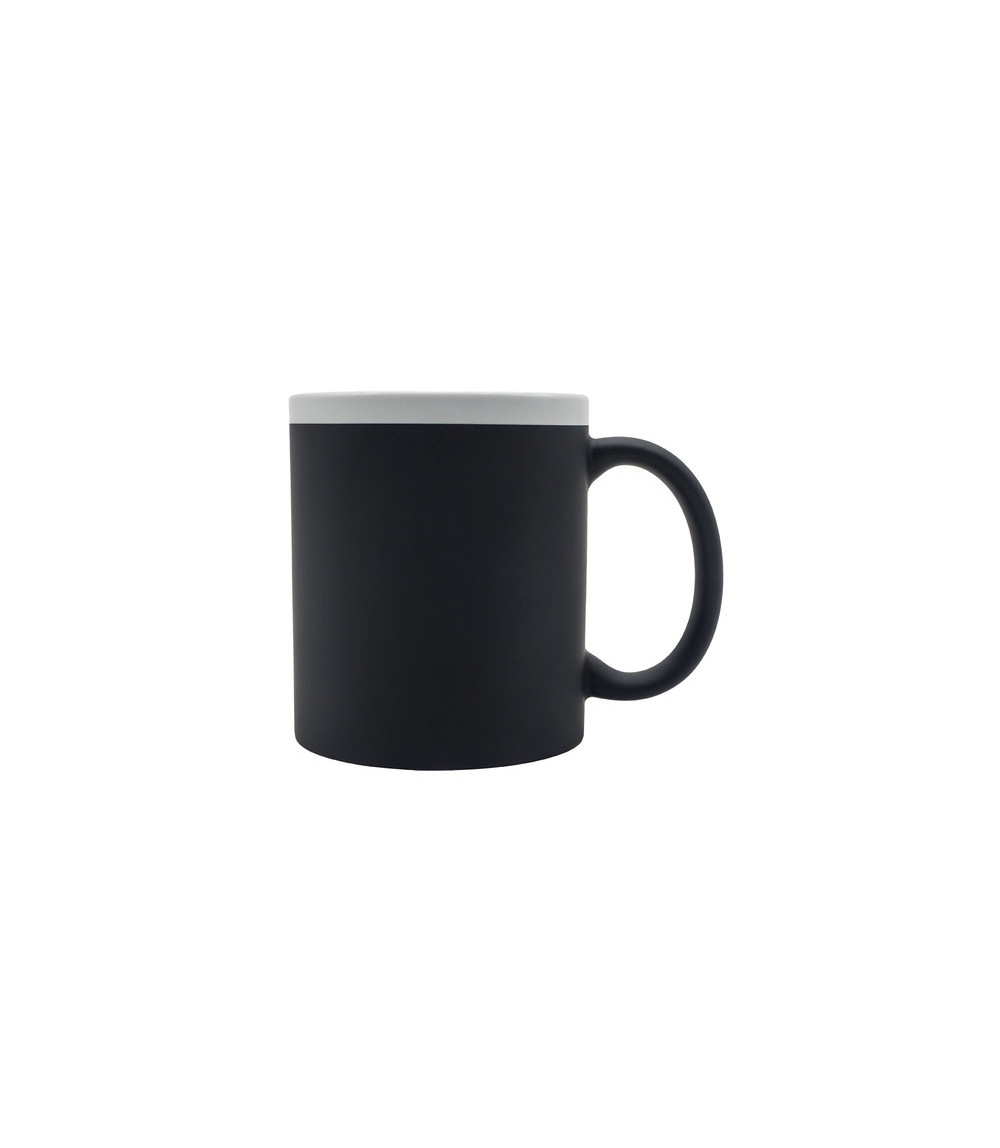 Kubek ceramiczny Velutti 350 ml, czarny