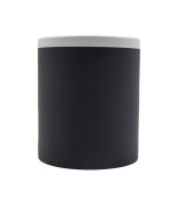 Kubek ceramiczny Velutti 350 ml, czarny