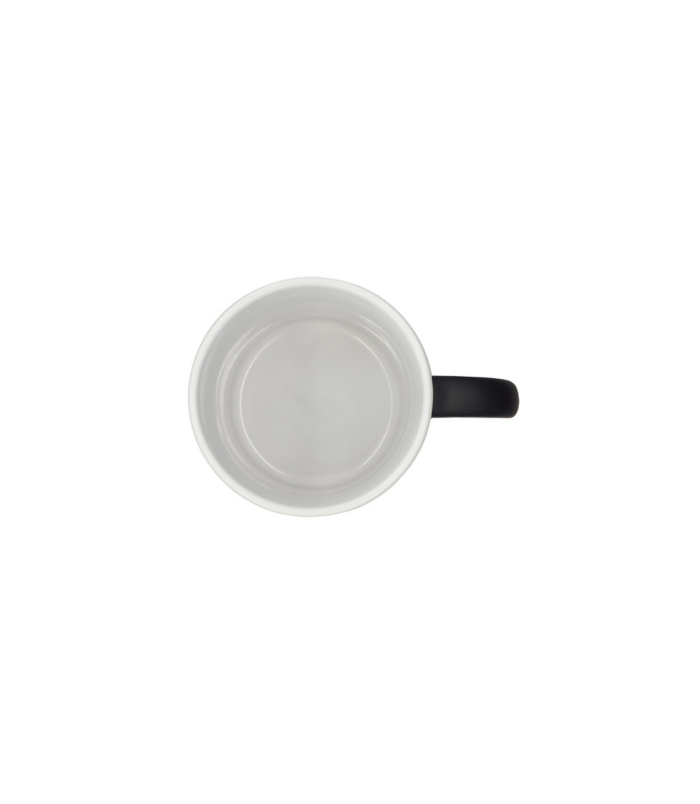 Kubek ceramiczny Velutti 350 ml, czarny