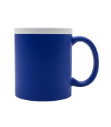 Kubek ceramiczny Velutti 350 ml, niebieski