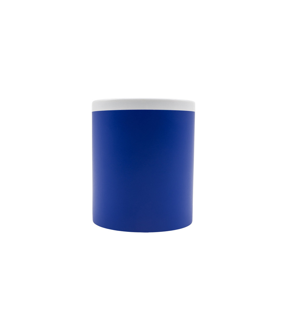 Kubek ceramiczny Velutti 350 ml, niebieski