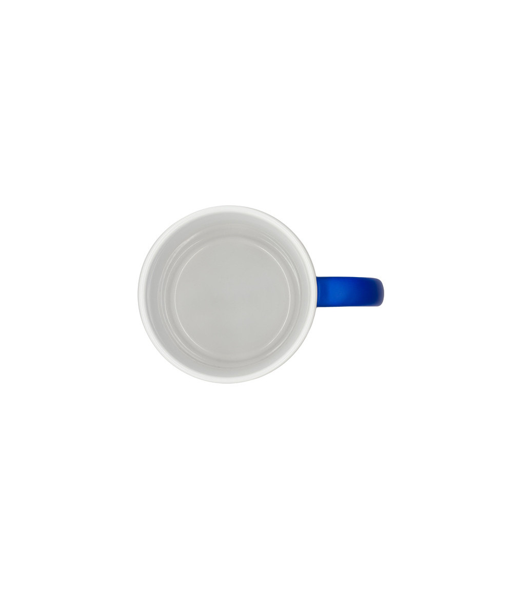 Kubek ceramiczny Velutti 350 ml, niebieski