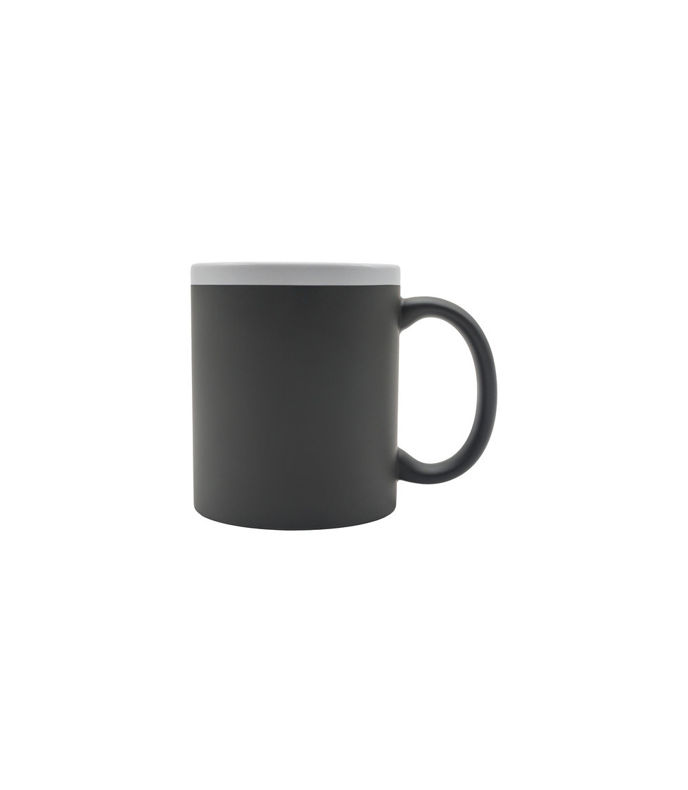 Kubek ceramiczny Velutti 350 ml, szary