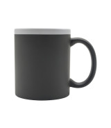 Kubek ceramiczny Velutti 350 ml, szary