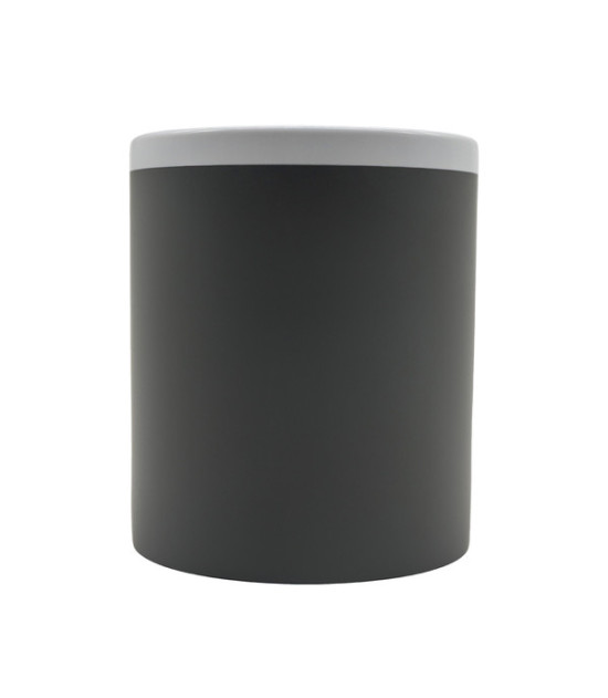 Kubek ceramiczny Velutti 350 ml, szary