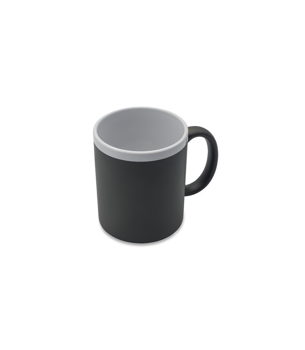 Kubek ceramiczny Velutti 350 ml, szary