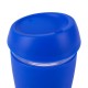Szklany kubek Stylish 350 ml w eco tubie, niebieski