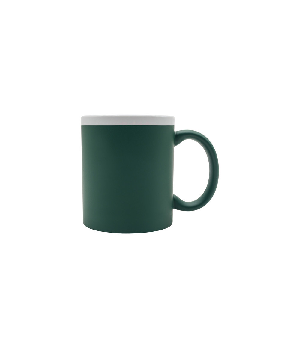 Kubek ceramiczny Velutti 350 ml, zielony