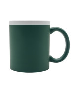 Kubek ceramiczny Velutti 350 ml, zielony