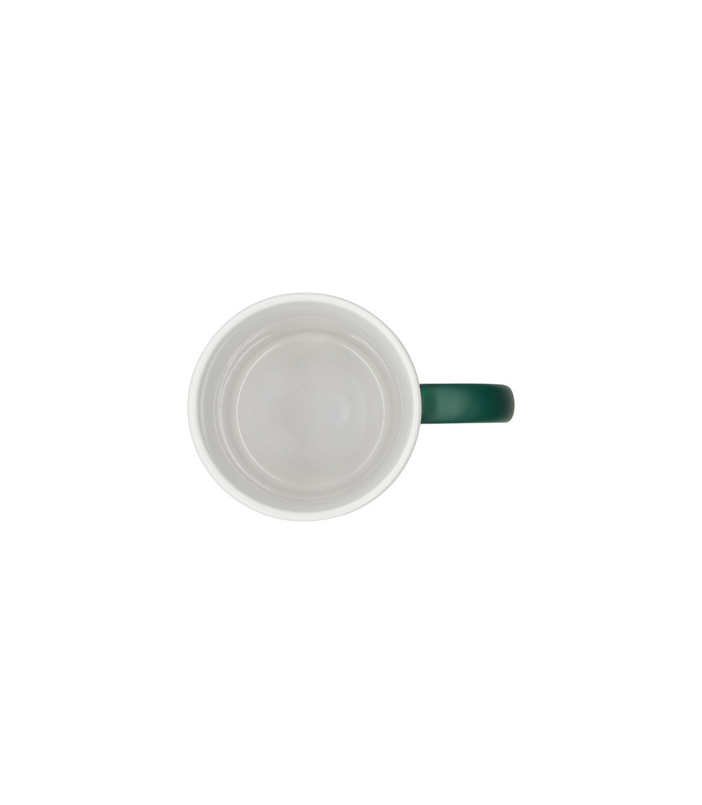 Kubek ceramiczny Velutti 350 ml, zielony