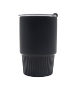 Kubek ceramiczny Azzurro 440 ml, czarny