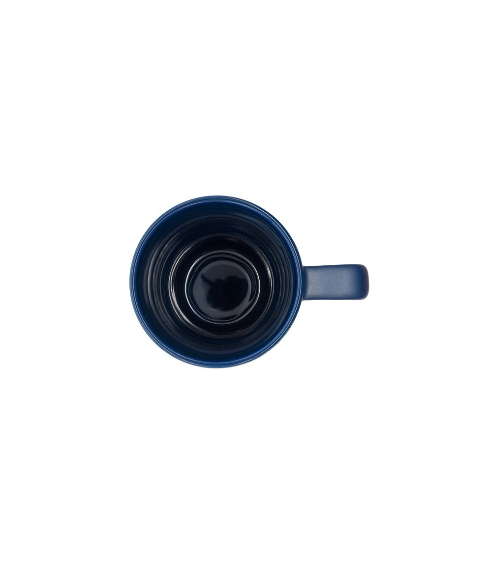 Kubek ceramiczny Azzurro 440 ml, granatowy