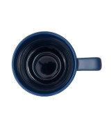 Kubek ceramiczny Azzurro 440 ml, granatowy