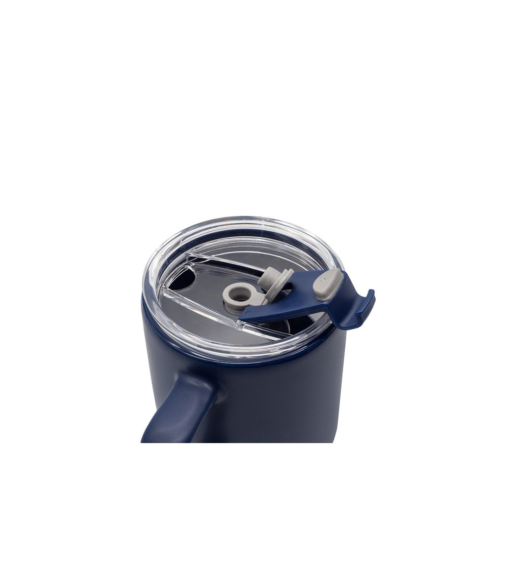 Kubek ceramiczny Azzurro 440 ml, granatowy