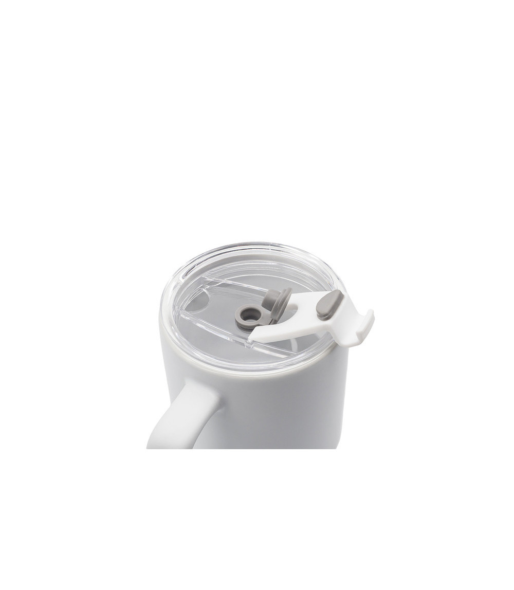 Kubek ceramiczny Azzurro 440 ml, biały