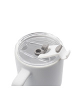Kubek ceramiczny Azzurro 440 ml, biały