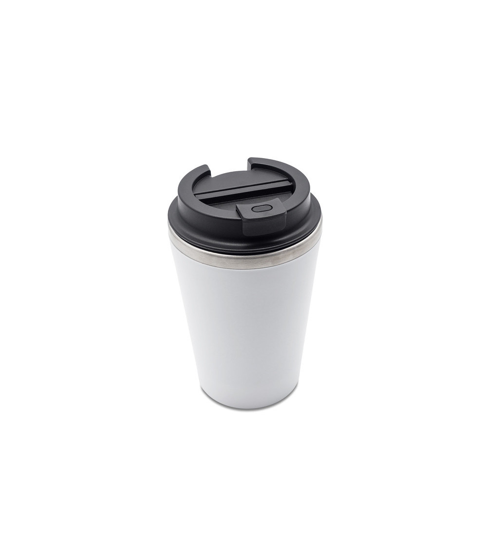 Kubek termiczny Andre 350 ml, biały