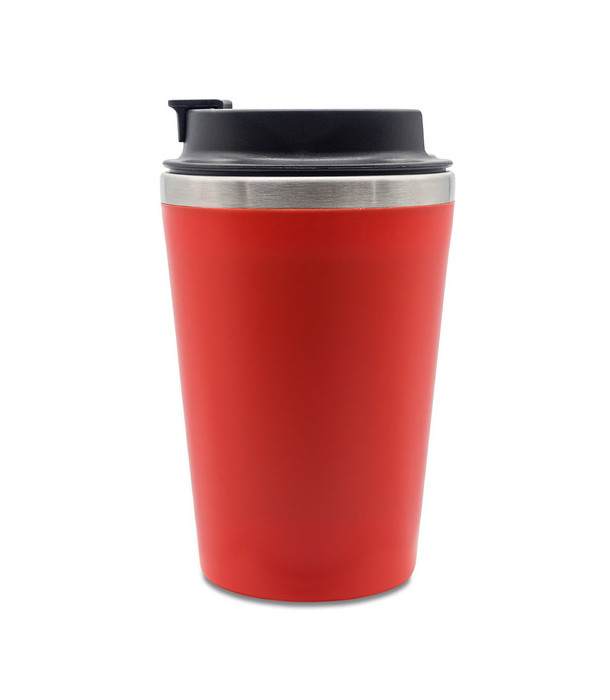 Kubek termiczny Andre 350 ml, czerwony