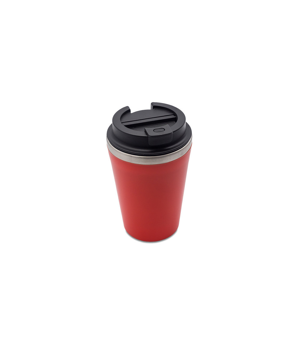 Kubek termiczny Andre 350 ml, czerwony