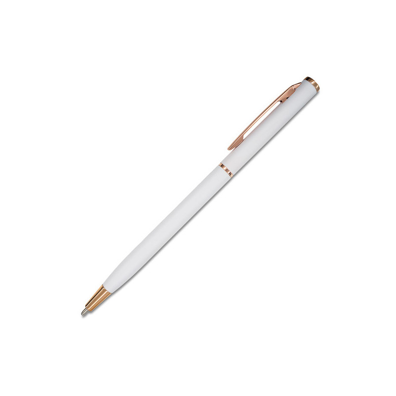 Długopis aluminiowy Lumina, biały