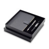 Zestaw upominkowy z kablem USB 2w1 Davos, czarny