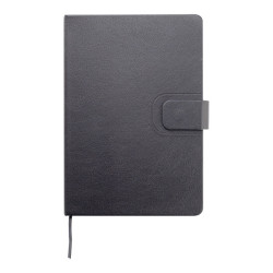 Zestaw upominkowy z kablem USB 2w1 Davos, czarny