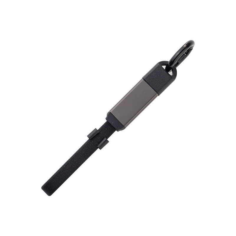 Zestaw upominkowy z kablem USB 2w1 Davos, czarny