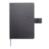 Zestaw upominkowy z kablem USB 2w1 Davos, czarny