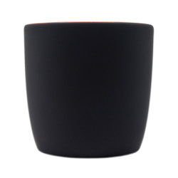 Kubek ceramiczny Esla 345 ml, pomarańczowy