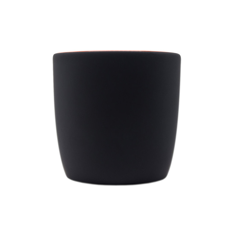 Kubek ceramiczny Esla 345 ml, pomarańczowy