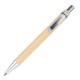 Bambusowy, wieczny długopis/ołówek w etui Lakimus, beżowy