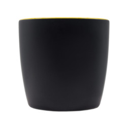 Kubek ceramiczny Esla 345 ml, żółty