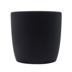 Kubek ceramiczny Esla 345 ml, czerwony