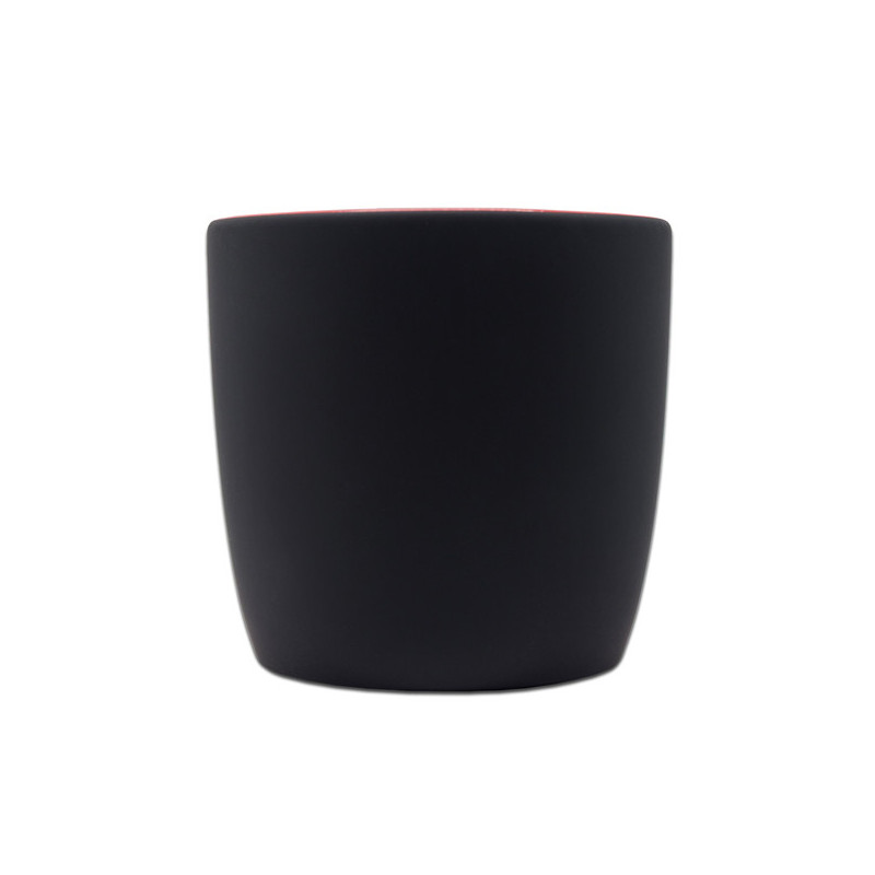 Kubek ceramiczny Esla 345 ml, czerwony