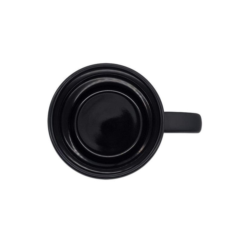 Kubek ceramiczny Esla 345 ml, czarny