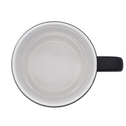 Kubek ceramiczny Esla 345 ml, biały