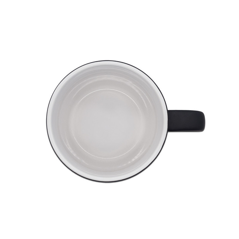 Kubek ceramiczny Esla 345 ml, biały